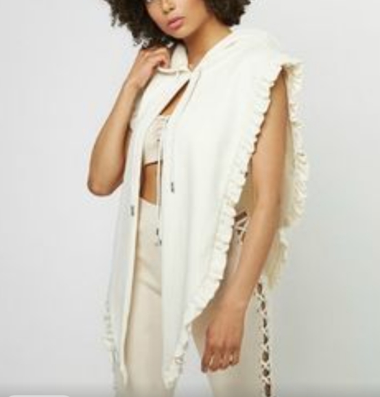 Puma Sweaters - Puma Fenty Puma  Hoodie Shawl Wrap Vanilla Ice